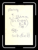 Mary and Willam Schofield (Chesterhill, OH) - reverse * 750 x 1062 * (808KB)